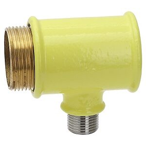 DERIVACIÓN "T" G1-1/4" x G1/2" PARA CONECTAR 1 VÁLVULA TÉRMICA 190700